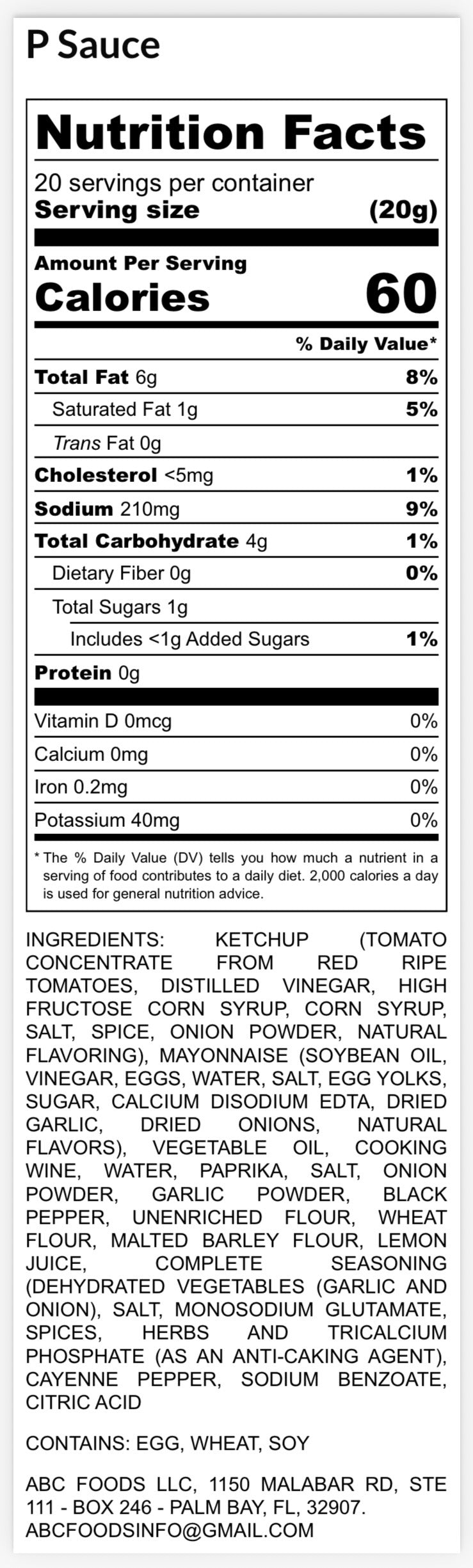 P Sauce Perinaise - Spicy Mayo