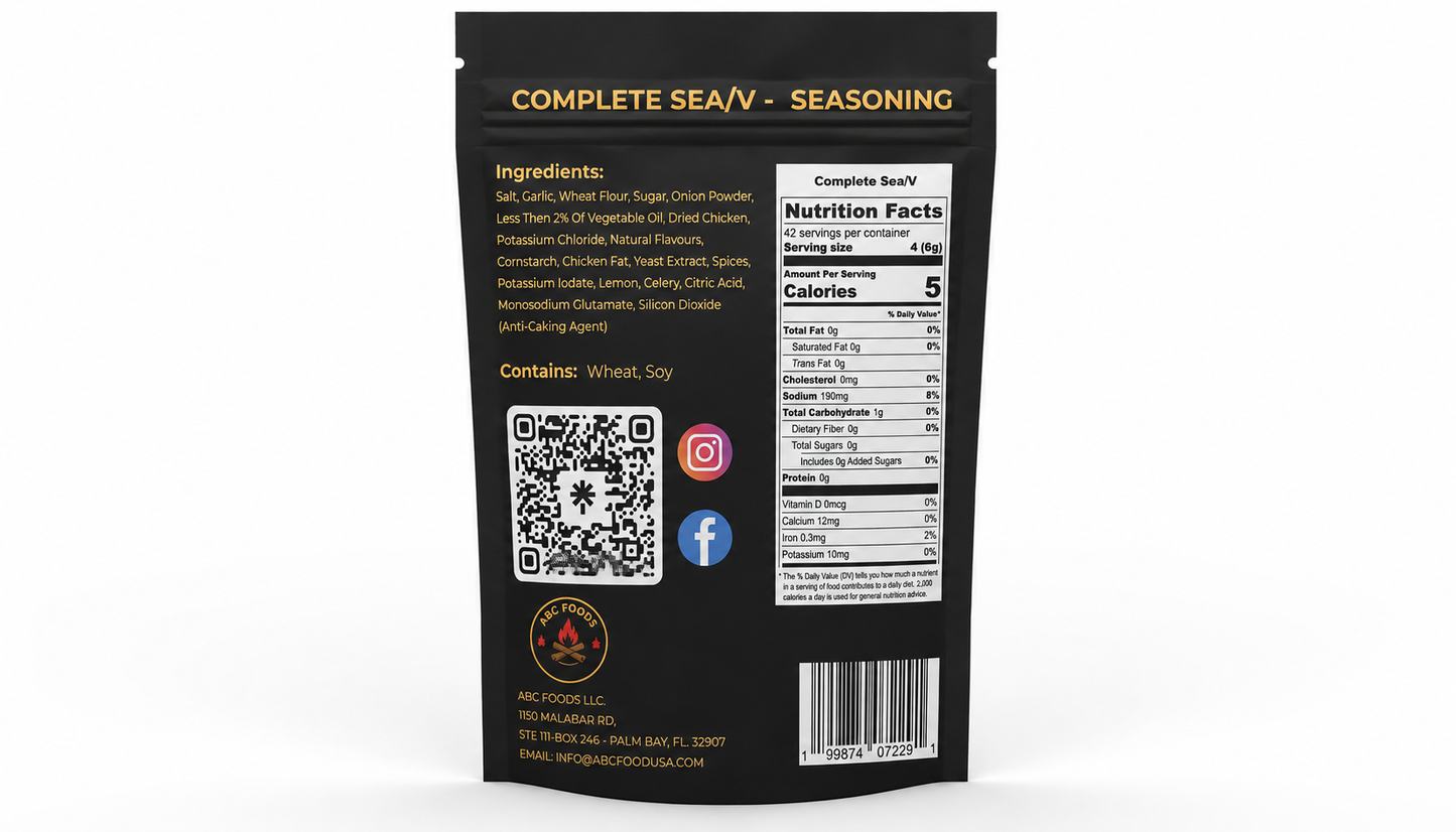 Complete Sea/V Seasoning