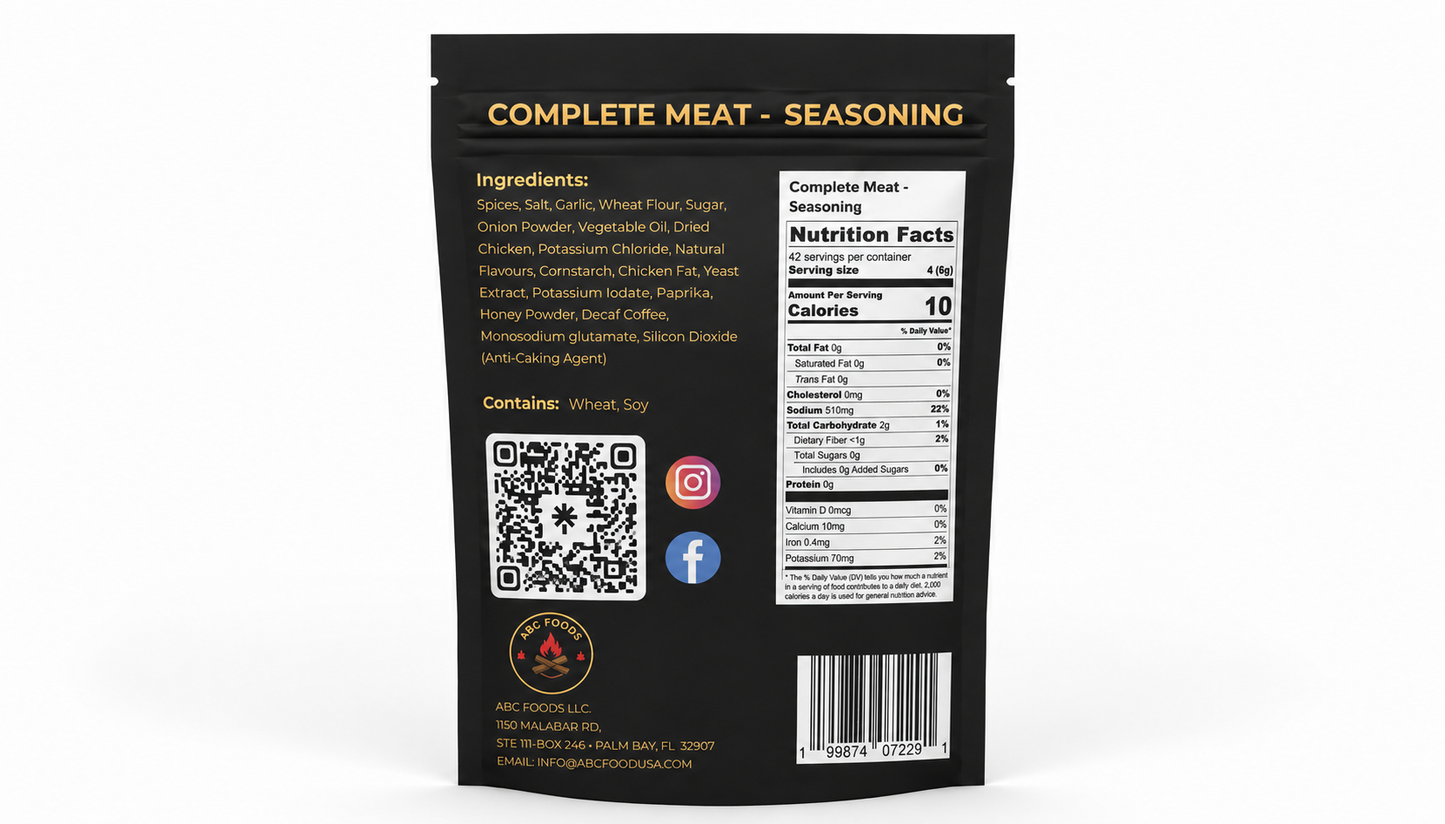 Complete Meat Seasoning